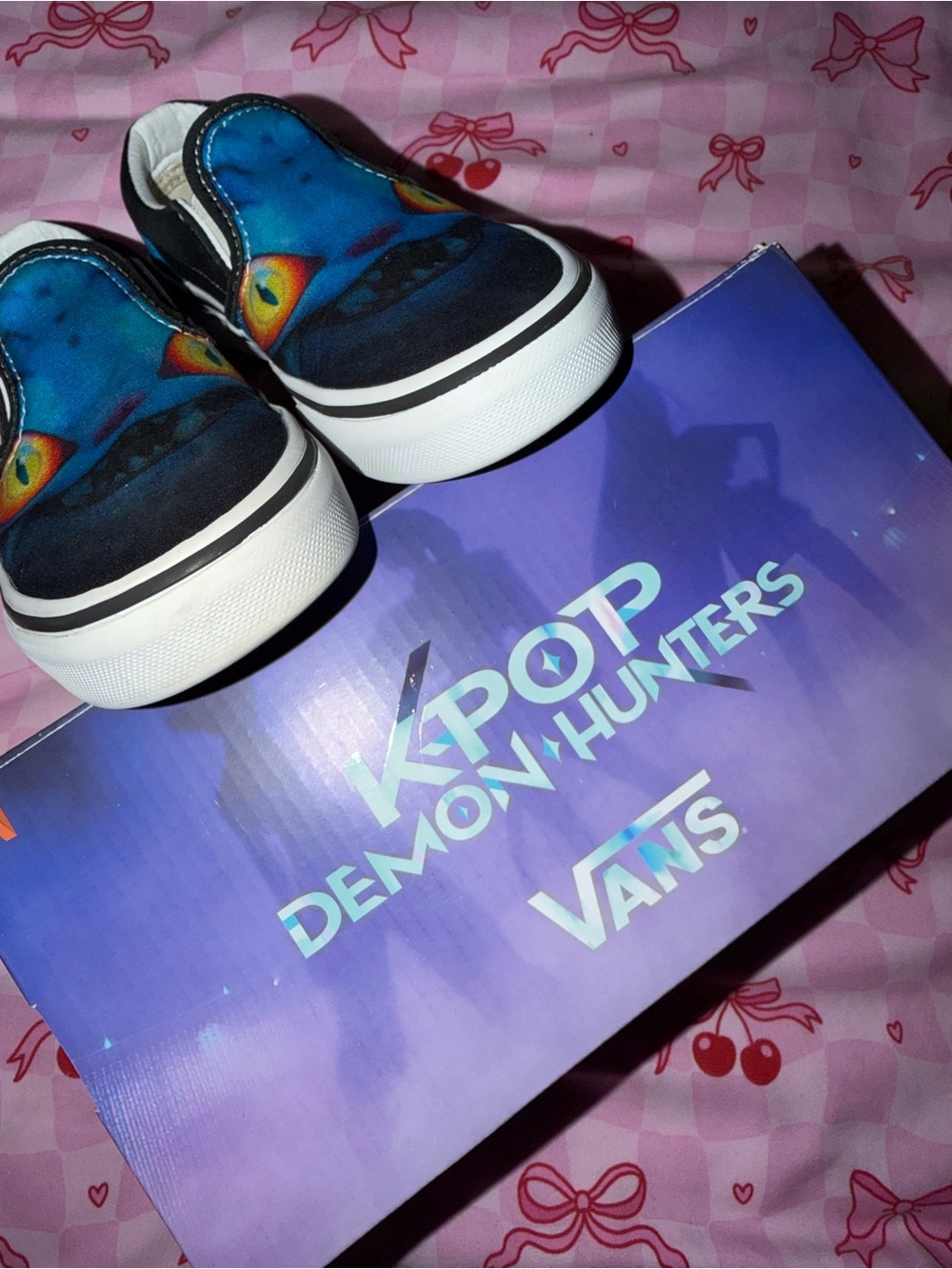 Kpop demon hunters slip on vans